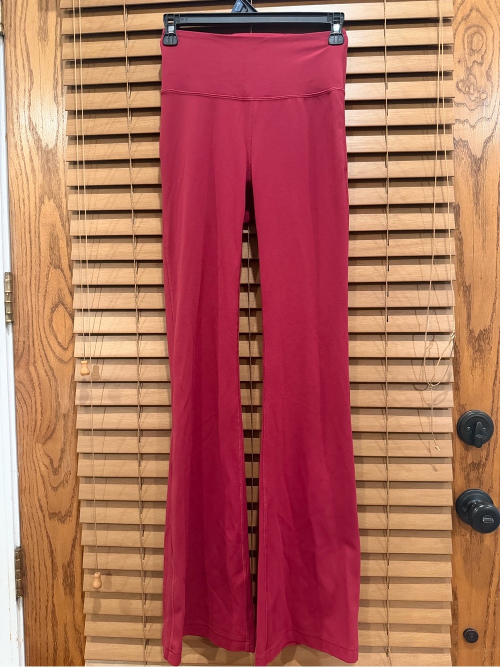 lululemon athletica Boot-Cut Flare Leggings in Deep Raspberry